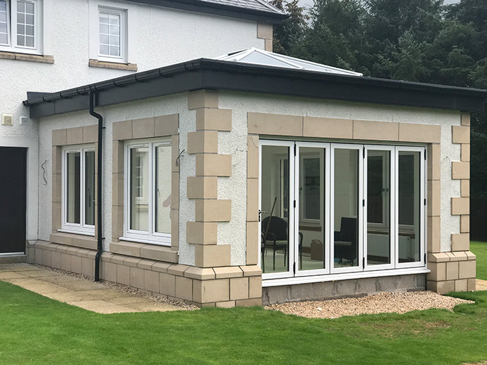 Sunroom example in Strathaven