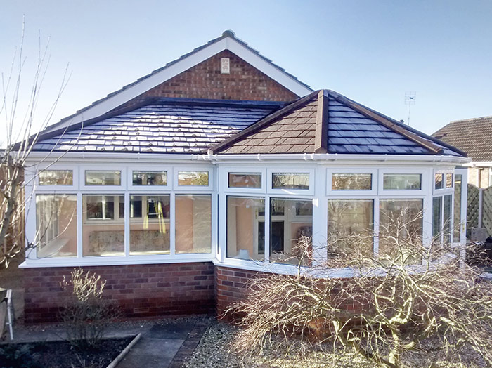 Conservatory Roof Refurbishments example in Glasgow