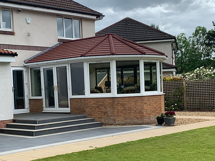 Conservatory Roof Replacement example in Lanarkshire