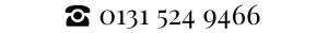 Call our Edinburgh Office on 01315249466