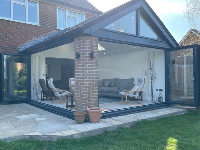 House extension example in Edinburgh