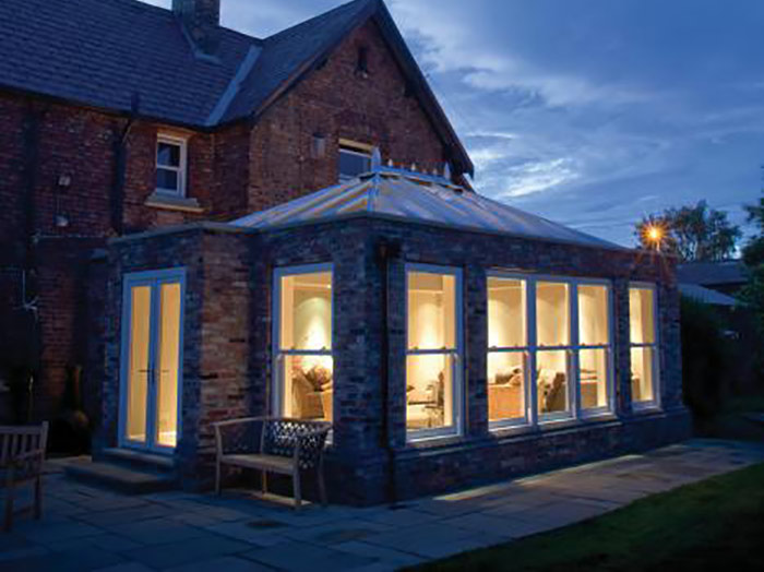 Sunroom example in Glasgow